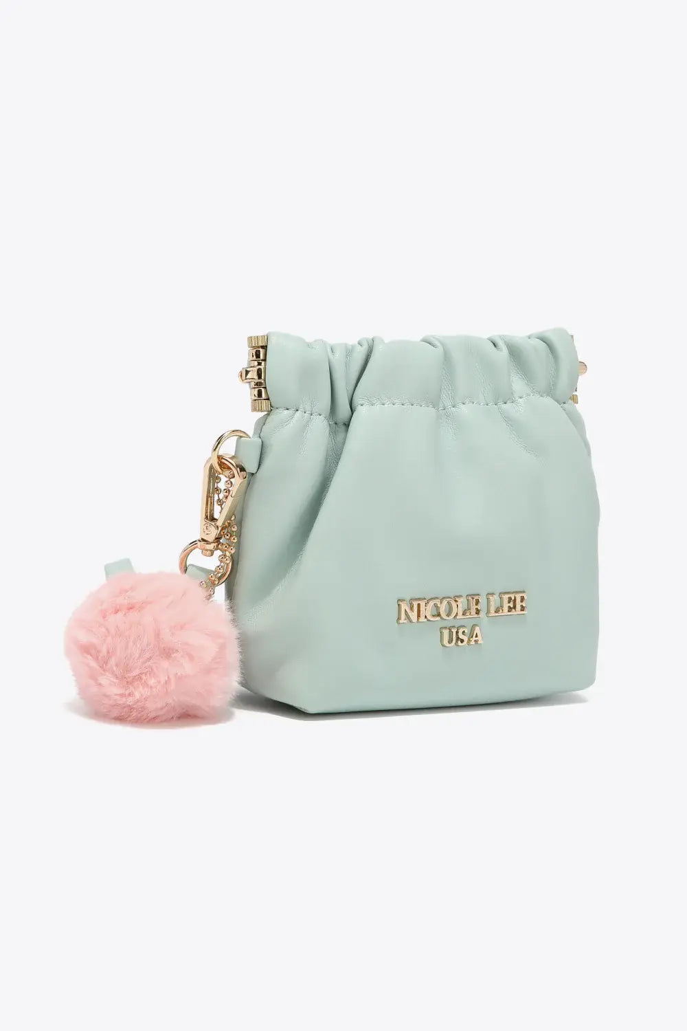 Nicole Lee USA Faux Leather Pouch - Trendsi - Flyclothing LLC