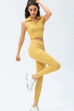 Full Size Slim Fit High Waist Long Sports Pants with Pockets - Trendsi - Flyclothing LLC