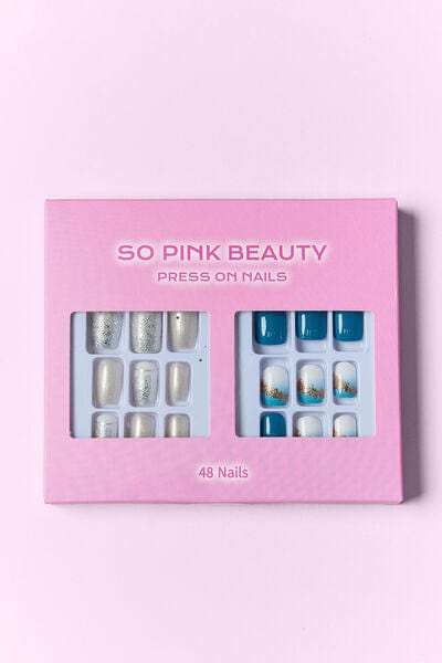 SO PINK BEAUTY Press On Nails 2 Packs - Trendsi - Flyclothing LLC