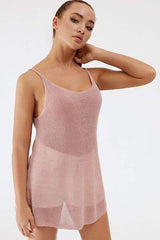 Scoop Neck Spaghetti Strap Knit Cami - Trendsi - Flyclothing LLC