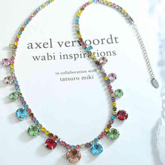 Crystal Copper Chain Necklace - Trendsi
