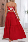 Floral Tube Top and Maxi Skirt Set - Trendsi - Flyclothing LLC