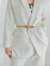 Knot Buckle Metal Belt - Trendsi - Flyclothing LLC