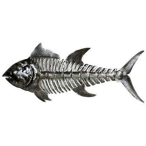 Fish Bones Metal Art - Croix des Bouquets - Croix des Bouquets - Flyclothing LLC