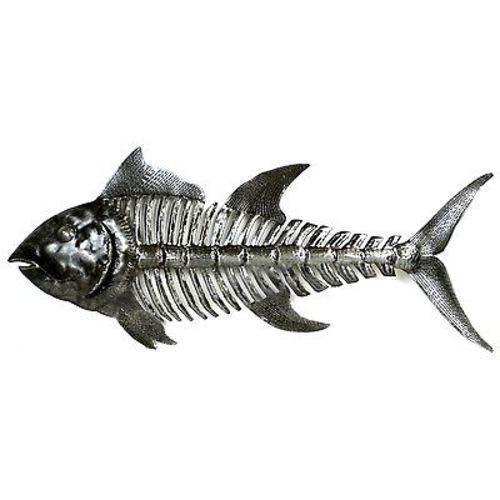 Fish Bones Metal Art - Croix des Bouquets - Croix des Bouquets - Flyclothing LLC