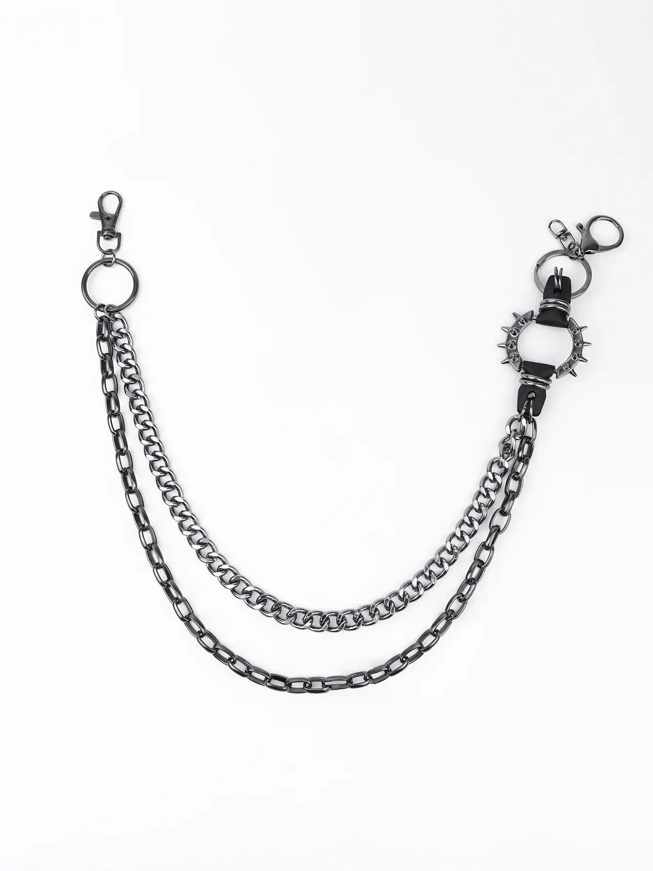 Punk Aluminium Chain Belt - Trendsi - Flyclothing LLC