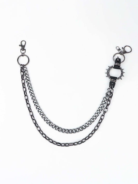 Punk Aluminium Chain Belt - Trendsi - Flyclothing LLC