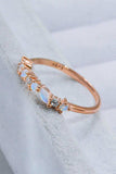 Moonstone and Zircon Decor Ring - Trendsi - Flyclothing LLC