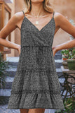 Ditsy Floral Spaghetti Strap Dress - Trendsi