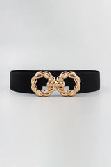 Zinc Alloy Buckle Elastic Belt - Trendsi - Flyclothing LLC
