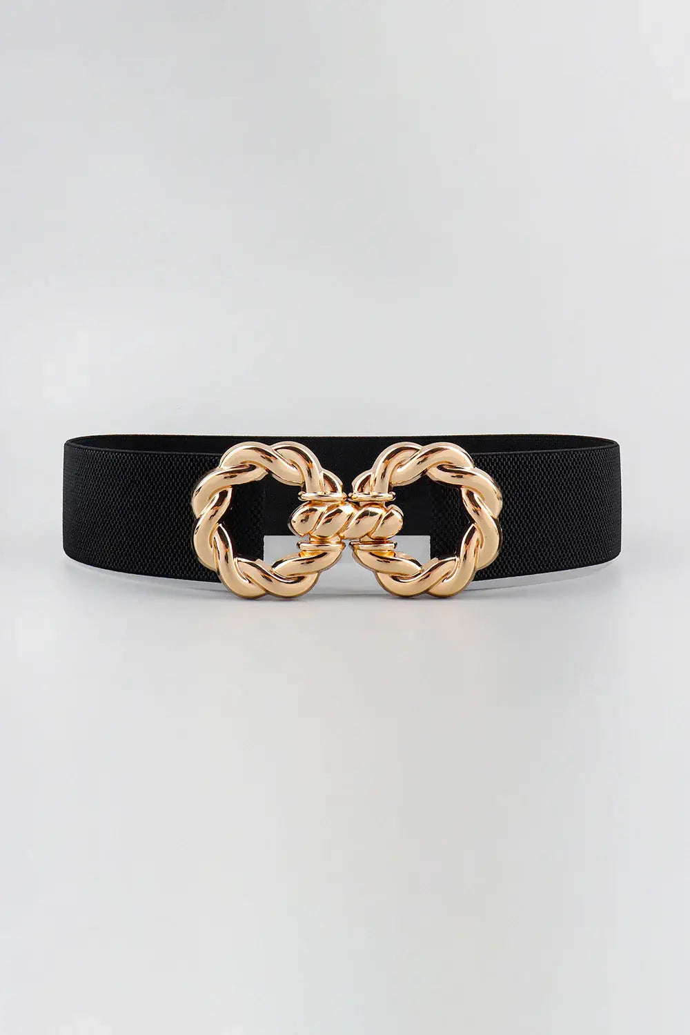 Zinc Alloy Buckle Elastic Belt - Trendsi - Flyclothing LLC