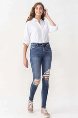 Lovervet Hayden Full Size High Rise Skinny - Trendsi - Flyclothing LLC