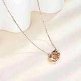 Moissanite 925 Sterling Silver Necklace - Trendsi