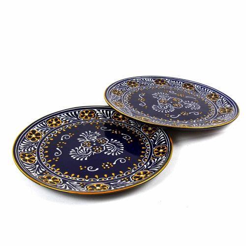 Dinner Plates 11.8in - Blue, Set of Two - Encantada - Encantada