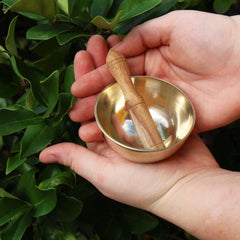 Meditation Bowl Box: 3'' Red Lotus - DZI (Meditation) - Flyclothing LLC