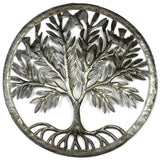 Tree of Life in Ring Wall Art - Croix des Bouquets - Croix des Bouquets - Flyclothing LLC