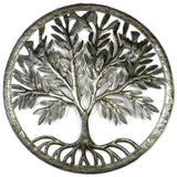 Tree of Life in Ring Wall Art - Croix des Bouquets - Croix des Bouquets