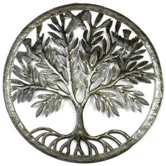 Tree of Life in Ring Wall Art - Croix des Bouquets - Flyclothing LLC