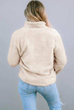 Leopard Snap Down Pocketed Collared Neck Jacket - Trendsi - Flyclothing LLC