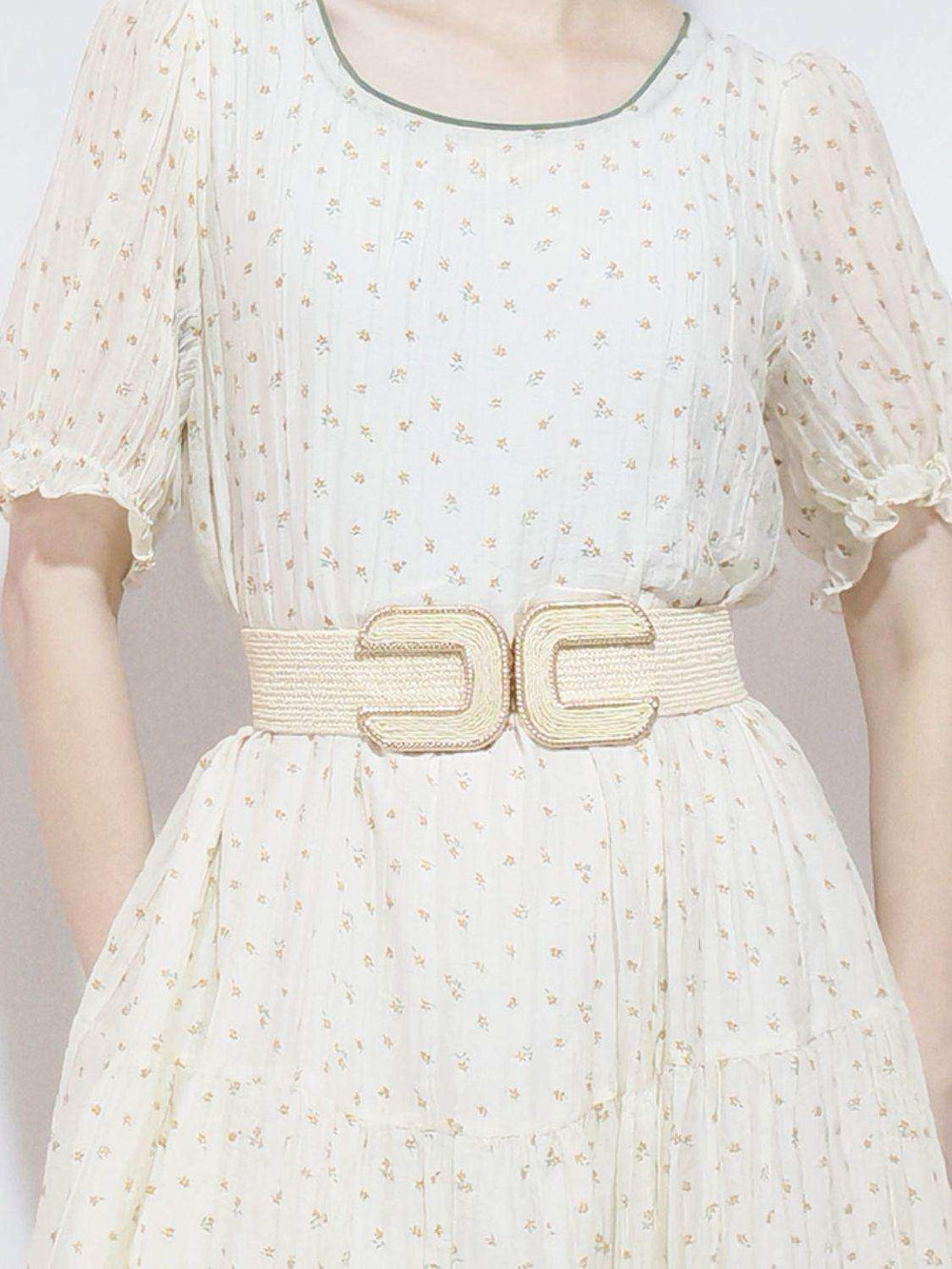 Wide Braid Belt - Trendsi - Flyclothing LLC