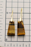 Handmade Geometrical Shape Natural Stone Dangle Earrings - Trendsi - Flyclothing LLC