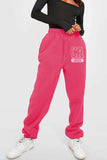 Simply Love Simply Love Full Size CA 1850 Graphic Joggers - Trendsi