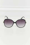Metal-Plastic Hybrid Full Rim Sunglasses - Trendsi - Flyclothing LLC