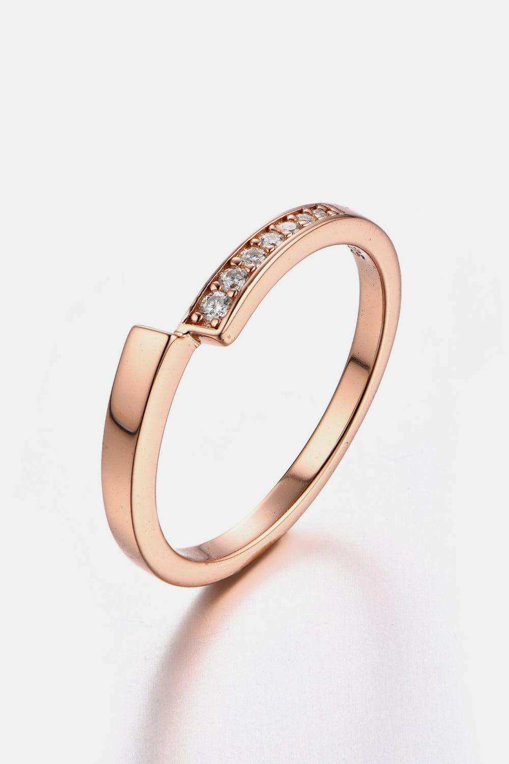 Moissanite 925 Sterling Silver Ring - Trendsi - Flyclothing LLC