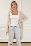 Pocketed Long Sleeve Cardigan - Trendsi - Flyclothing LLC