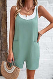 Spaghetti Strap Romper with Pockets - Trendsi - Flyclothing LLC