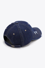 Distressed Adjustable Baseball Cap - Trendsi - Flyclothing LLC