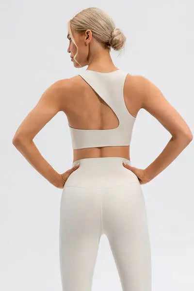 Round Neck Active Tank - Trendsi - Flyclothing LLC