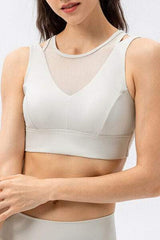 Cutout Wide Strap Active Tank - Trendsi - Flyclothing LLC