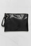 Looking At You PU Leather Wristlet - Trendsi