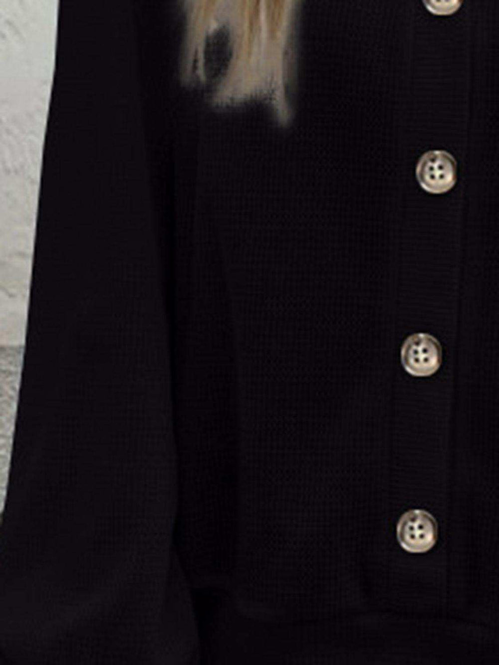 V-Neck Dropped Shoulder Blouse - Trendsi - Flyclothing LLC