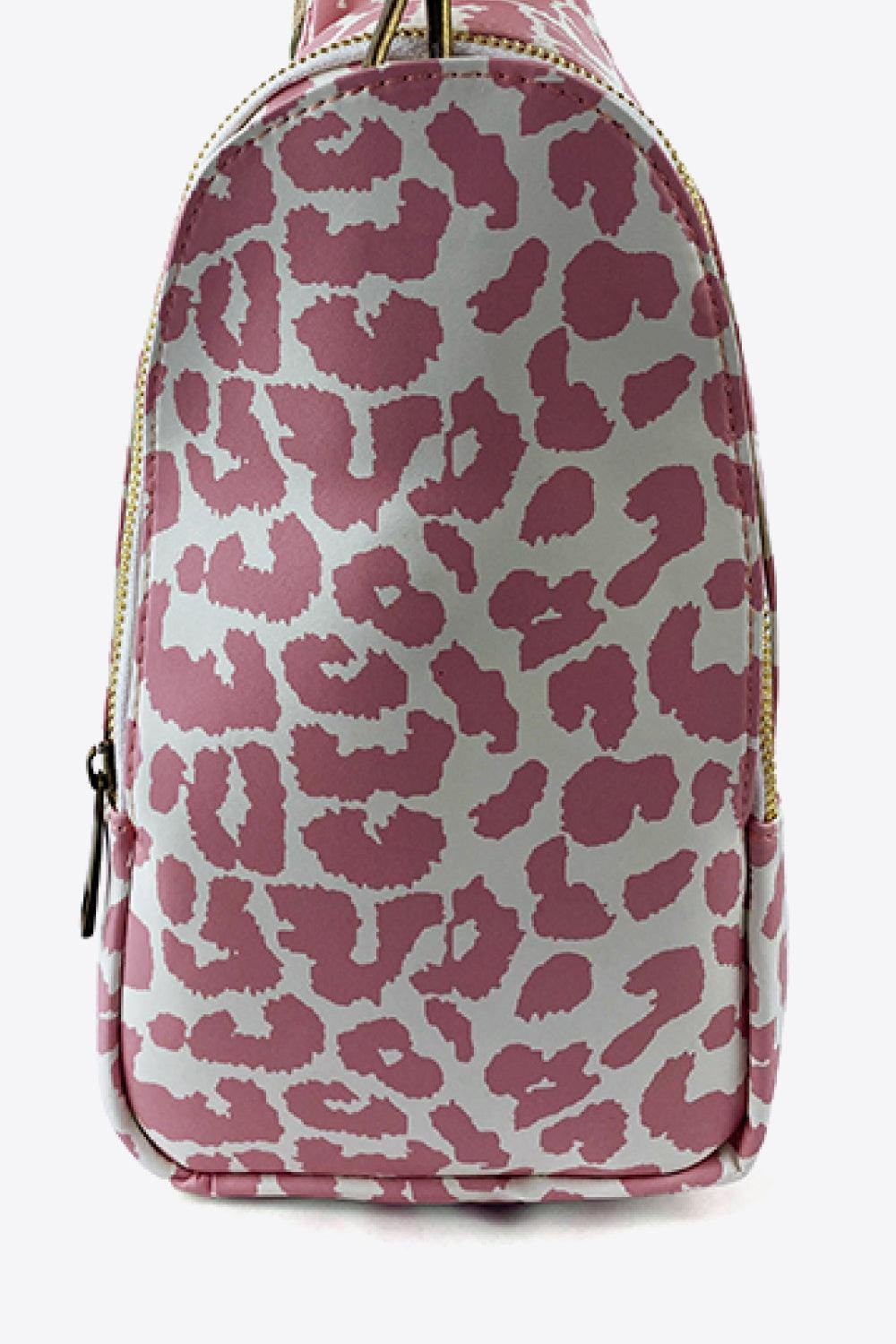 Printed PU Leather Sling Bag - Trendsi
