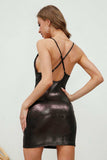 Backless Cowl Neck Pencil Dress - Trendsi - Flyclothing LLC