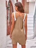 Spaghetti Strap Romper with Pockets - Trendsi - Flyclothing LLC