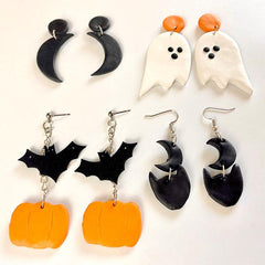 Halloween Theme Dangle Earrings - Trendsi