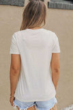 Lightning Graphic Round Neck Short Sleeve T-Shirt - Trendsi - Flyclothing LLC