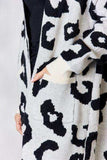 BiBi Leopard Open Front Cardigan - Trendsi - Flyclothing LLC