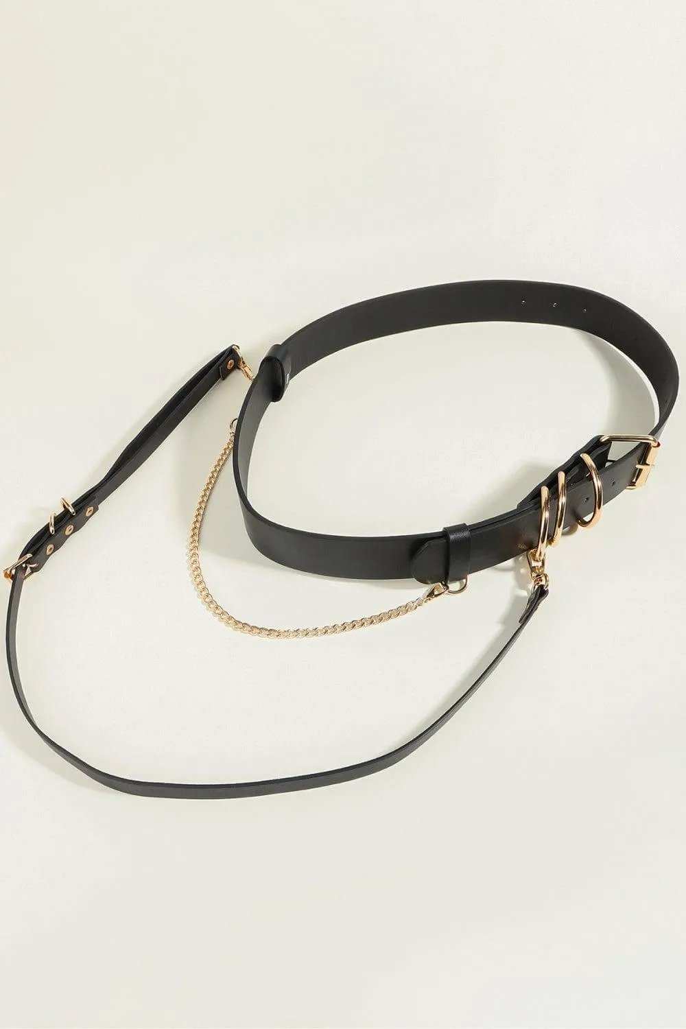 Punk PU Belt - Trendsi - Flyclothing LLC