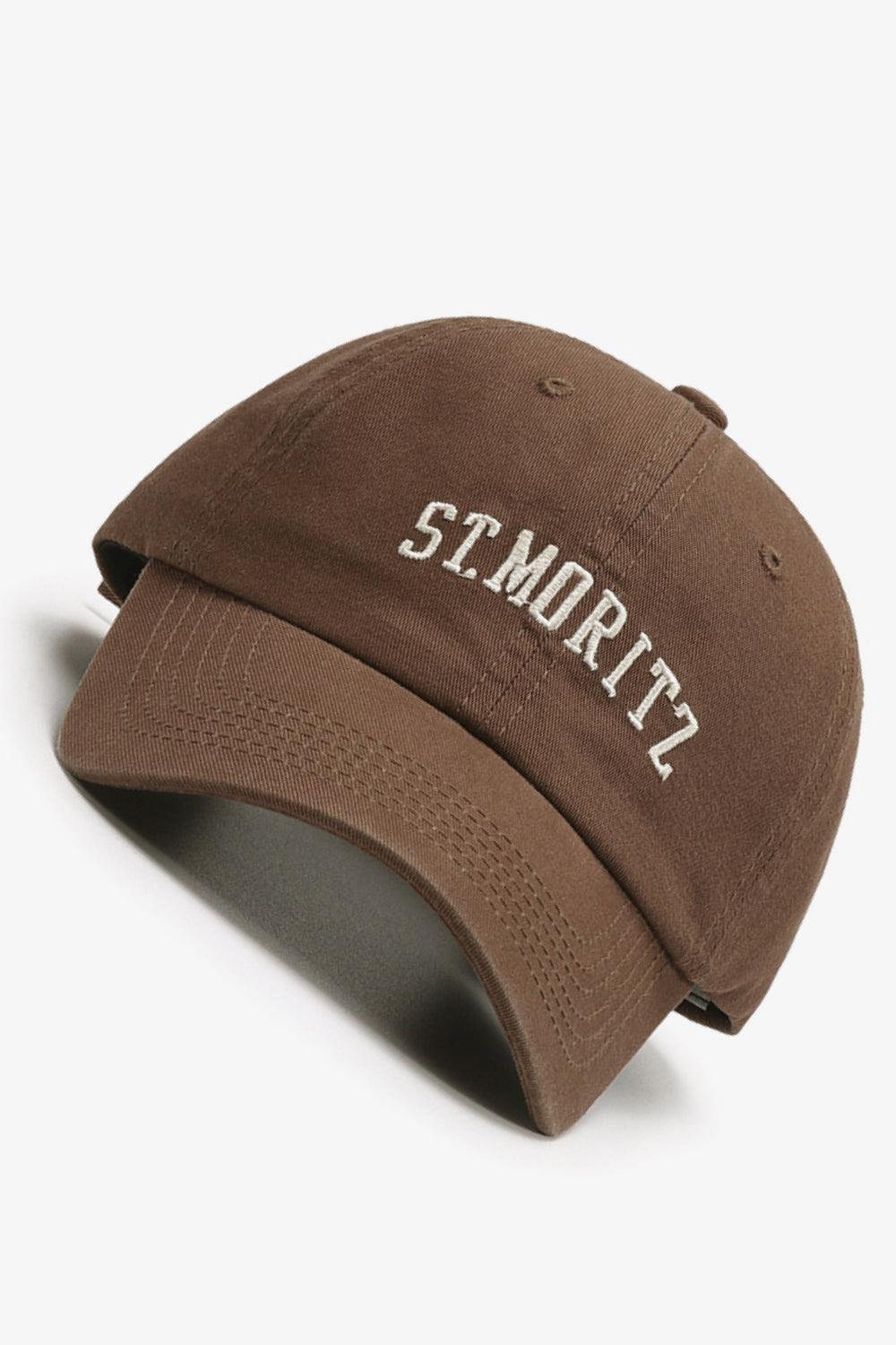 Embroidered Graphic Baseball Cap - Trendsi
