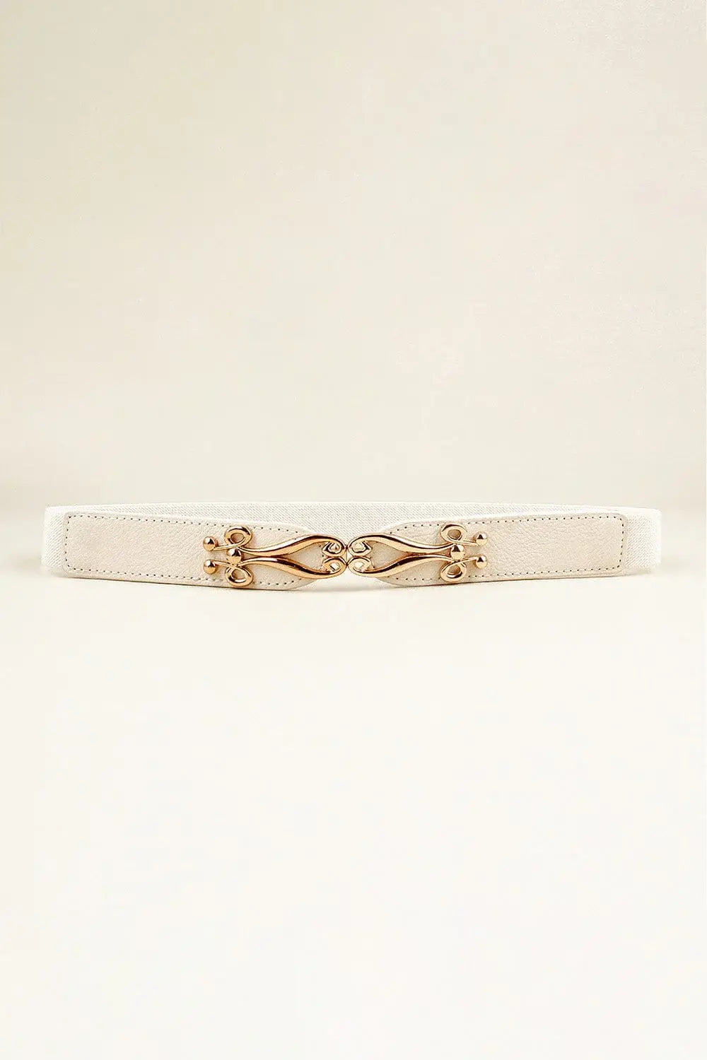 Alloy Buckle Elastic Belt - Trendsi - Flyclothing LLC