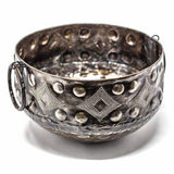 Large Hammered Metal Container with Round Handles - Croix des Bouquets - Croix des Bouquets - Flyclothing LLC