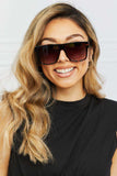 Tortoiseshell Square Full Rim Sunglasses - Trendsi - Flyclothing LLC