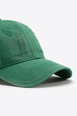 Distressed Adjustable Baseball Cap - Flyclothing LLC