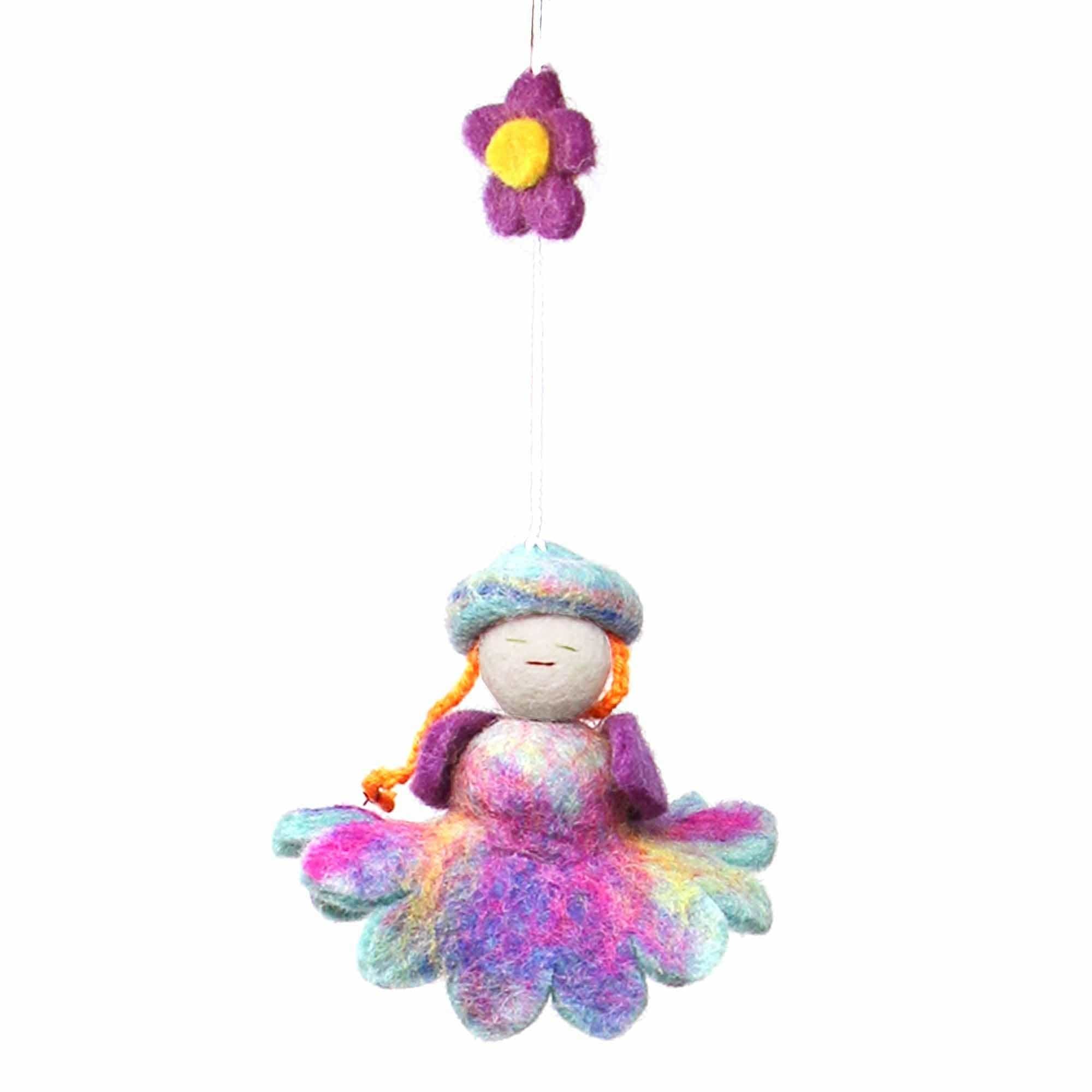 Felt Flower Fairy Mobile - Global Groove - Flyclothing LLC