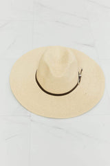 Fame Boho Summer Straw Fedora Hat - Trendsi - Flyclothing LLC