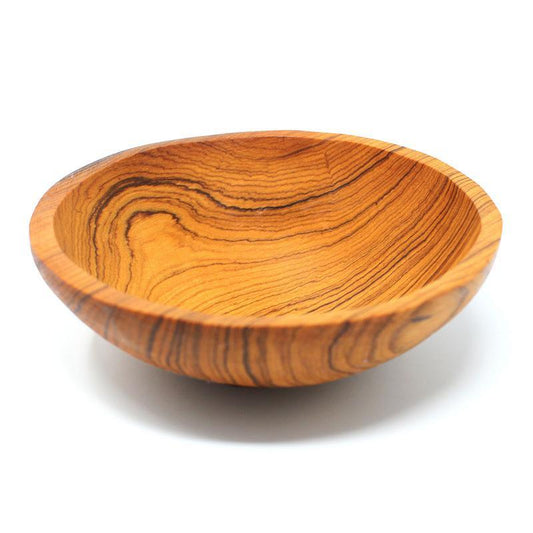 6-Inch Hand-carved Olive Wood Bowl - Jedando Handicrafts - Flyclothing LLC